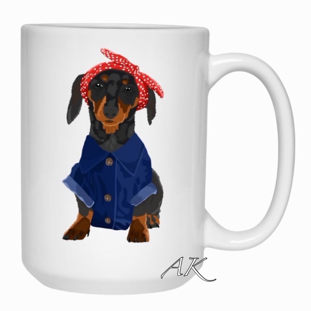 Dachshund Coffee / Tea Mug 🐾 Doxie Wiener